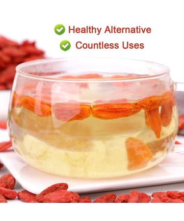 Buy Plantgift Goji Berries 125g - Antioxidant Superfood for Baking Teas & Smoothies | Keto Vegan Non-GMO - Buy Online on GoSupps.com