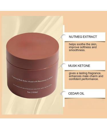  G n rique Body Butter For Men 300ml Fragrant Body Moisturizer For Men Moisturizing Body Butter With Pheromones Shea Butter Body Cream For Dry Skin - Buy Online on GoSupps.com