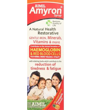 Generic Viva Amyron Multivitamins Syrup for Men & Women with 34 Ingredients| Reduce Tiredness & Fatigue | Improves Haemoglobin Level - 200 ML