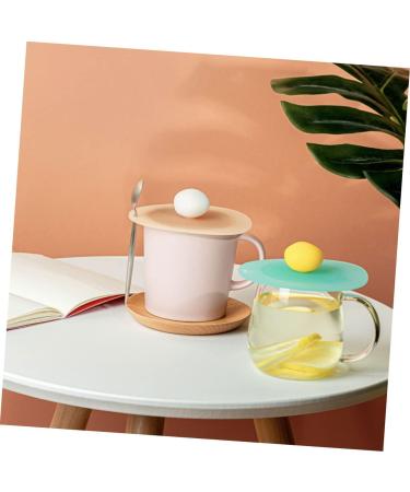 Alipis 3pcs Accessory Mug Silicone Dustproof Cover Multi-function Leakproof Practical Lid Sealed Cup 11.7X10.5CM Assorted Color - Buy Online on GoSupps.com