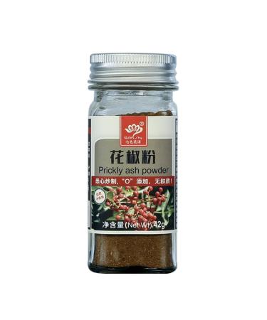 Poudre de cendres chinoises piquantes - Mat riau du fond du pot chaud pic - 42 g x 2 bouteilles de poudre de poivre du Sichuan.