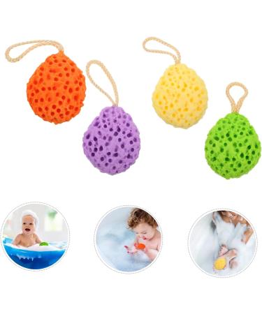 Buy Beavorty 8 Pcs Bath Balls & Honeycomb Exfoliating Sponges - Body Scrubber & Shower Brush for Ultimate Skin Massage - Ideal for International Shipping - Buy Online on GoSupps.com
