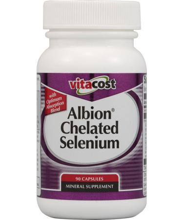 Vitacost Albion Chelated Selenium - 90 Capsules