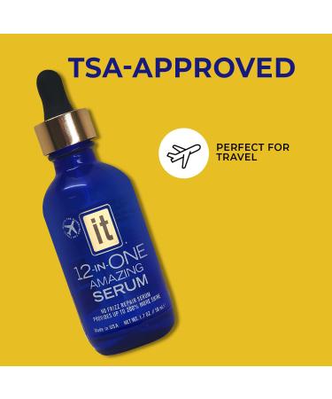 12-in-1 Hair Serum with Abyssinian & Sunflower Oil for Hydration, Frizz Control, Split End Repair, and Shine - Detangle & Nourish Hair - Buy Online on GoSupps.com