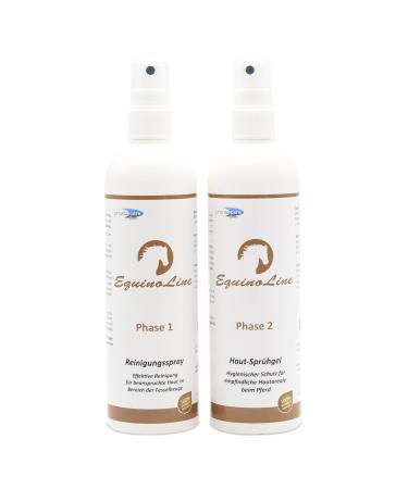 Equinoline ProntoCare-Vet Combi-Set Skin pour l'application par ex. pour Mauke & Eczema (2X 250ml)