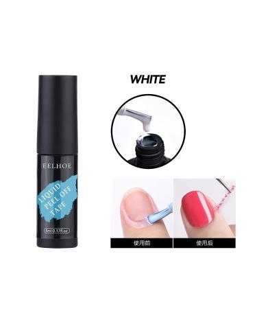 5ML Liquid Nail Lacquer Tape Glue Off Peel Guard - Cuticle Protector for Nails - One Size - Buy Online on GoSupps.com