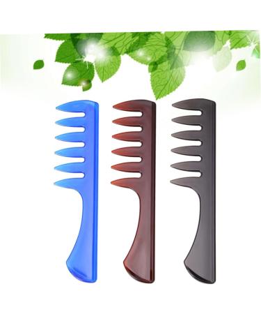 minkissy 6 Pcs Man Comb Fork Comb Hairdressing Accessories Hair Spary Comb Massage Comb Oil Hair Comb Mx2pcs As Shownx2pcs - Buy Online on GoSupps.com