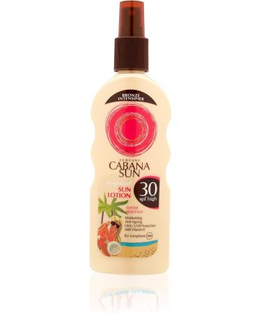 Cabana Sun CABANA Tropical Sun Lotion Spray SPF30-150 ml CAB30MPIC - Buy Online on GoSupps.com