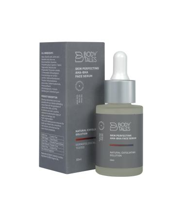 Skin Perfecting AHA-BHA Face Serum AHA 30% BHA 2% PHA 5% Exfoliate Skin Reduced Acne Regeneration of Skin Cells Helps to Clear Black & White Heads Paraben Free 1 Fl Oz