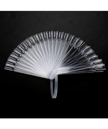 Buy Dekaim 32pcs Clear Nail Tips Stick - False Nail Display Palette for Manicure & Gel Polish Practice - International Shipping Available - Buy Online on GoSupps.com