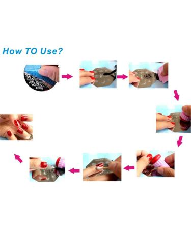 Mezerdoo Wrench Chain Gear Nail Art Stamping Template Plate - B15 - Buy Online on GoSupps.com