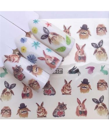Decoration Leaf Sliders Blossom Flower Butterfly-shape Cartoon Nail Art Stickers Animal Image Flower Leaves Cute Panda(A1251) - Buy Online on GoSupps.com
