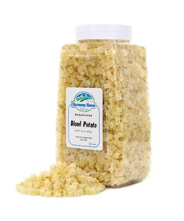 Harmony House Foods Dehydrated Diced Potatoes 10.5 oz - Perfect for Hash Browns, Stews, Soups, and More - Buy Online on GoSupps.com