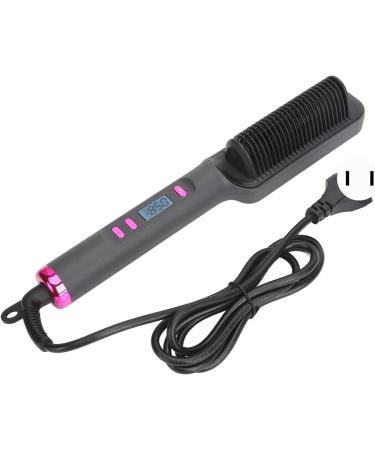 Buy Hair Iron Brush & Straight Comb with LCD Function PTC Technology (US Plug) | Worldwide Shipping - Buy Online on GoSupps.com