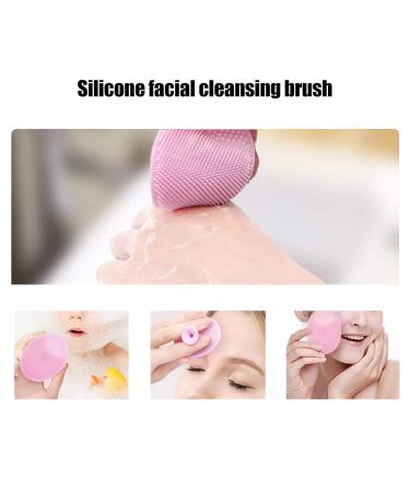 Mini Facial Cleansing Brush Set | Silicone Exfoliating Pore Cleaner for Smooth Skin - Buy Online on GoSupps.com