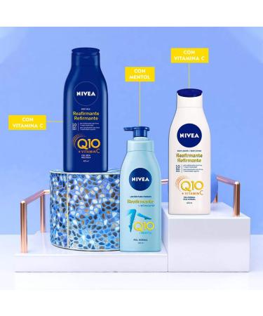 NIVEA Skin Firming Body Lotion with Q10 400 ml for Normal Skin | Hydrating & Tightening Moisturizer | International Shipping Available - Buy Online on GoSupps.com