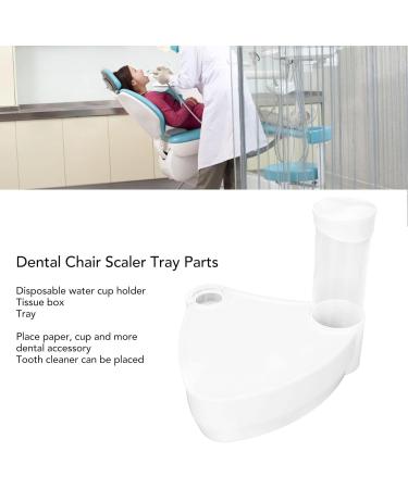 Chair Cup Storage Holder with Tissue Box & Tray Stable Hold Wide Applications Thickened Plate Plastic Material for Chair - Buy Online on GoSupps.com