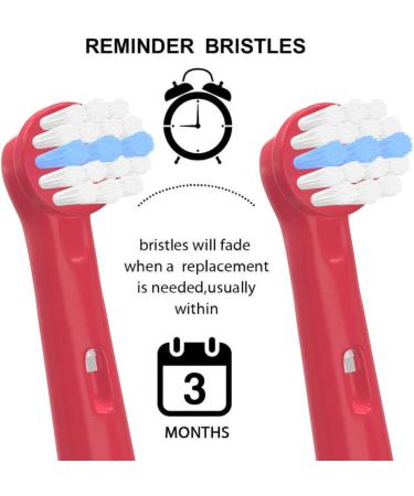 WuYan Kids' Toothbrush Head for Oral B Children Electric Tooth Brush Heads Compatible for Braun Replacement Brush Heads Compatible for Dual Clean Precision Clean White Clean Pack of 8 8pcs - Buy Online on GoSupps.com