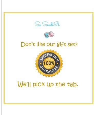 Se Sentir Macaron Soap Gift Set of 5 - Handmade All Natural Soap Bars in Wood Case for Women | Lavender, Rose, Citrus, Cappuccino, Santorini Blue | Stocking Stuffers - Buy Online on GoSupps.com