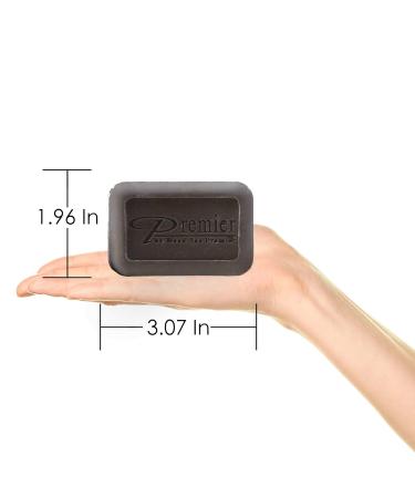 Premier Dead Sea Mineral MUD Bar - Natural Body Wash Face Wash & Hand Soap for All Skin Types | Therapeutic & Antibacterial for Acne Rosacea Eczema & Psoriasis - 3.4 Oz - Buy Online on GoSupps.com