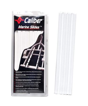 Caliber 23031 Marine Slides - 1-1/2" x 15", White