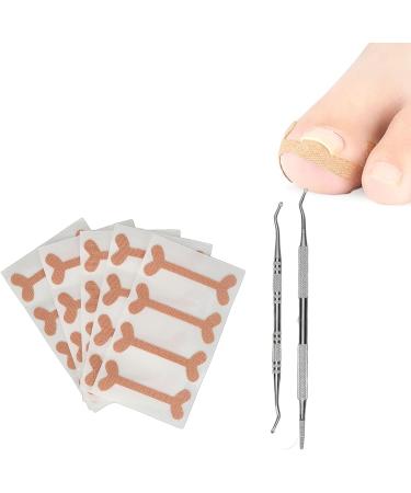 Toe Nail Growth Corrector Device Set Stainless Steel Ingrown Toenail Corrector Strips Kit for Pedicure - Buy Online on GoSupps.com