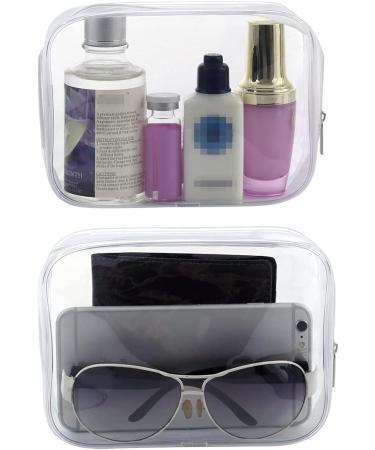 Shop PVC Cultural Bag Set - TSA-Tested Portable Travel Organizers (5 Pieces) - White Small Bathroom & Vacation Essentials - Buy Online on GoSupps.com