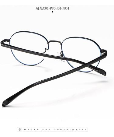 SERONI Metal Toads Blue Light Blocking Glasses | Anti-UV Computer Reading Glasses for Men & Women - Black 51mm - Buy Online on GoSupps.com