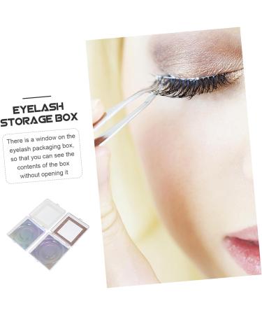 2pi ces Bo te De Rangement Pour Faux Avec Tray Bo te Rhinestone Et Couvercle Transparent Pour yelash Pratique Pour Voyage Et Bureau - Buy Online on GoSupps.com