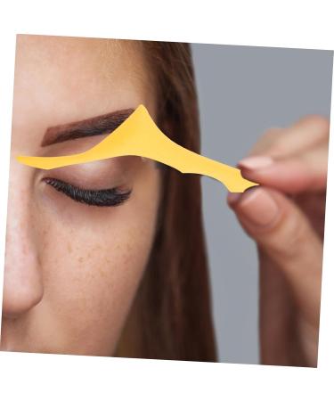 Beavorty eye brow shapers for women makeup stencil eyebrow makeup tools eyebrow stencil makeup tools and Eyebrow Stencils 1 count (Pack of 1) Yellow - Buy Online on GoSupps.com