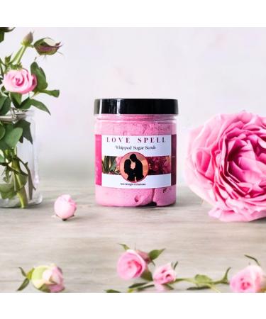 Love Spell Whipped Sugar Scrub Soap 5 oz | Balance & Relaxation | International Shipping - Buy Online on GoSupps.com