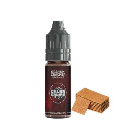 Graham Cracker High Strength Flavouring - 230+ Flavours - Galaxy Food Flavours - 10ml Bottle