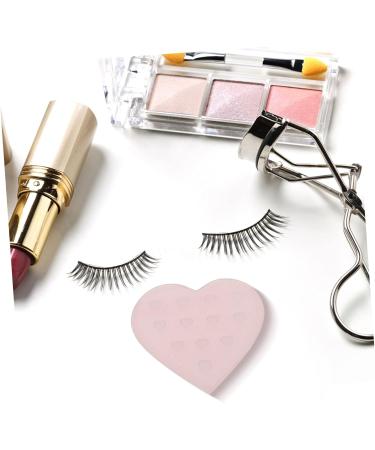Healeved Palette De Colle Pour Greffe De Cils Coussinet De Rangement Pour Colle Extensions De Cils Support Pour Extensions rose - Buy Online on GoSupps.com