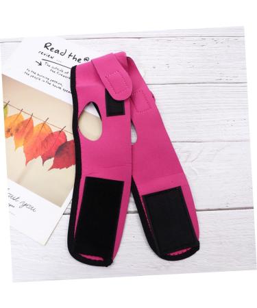 minkissy V Line Strap Slimmer Waist Band Chin Lift Band Bandages Band Sleeping Lift Bands V Line Facial Shaping 24.3x19cm Rosy - Buy Online on GoSupps.com
