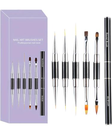 5pcs Double Ended Metal Line Pens Nails Liner Delicate Art Supplies For Drawing And Writing School Art Supplies - Buy Online on GoSupps.com