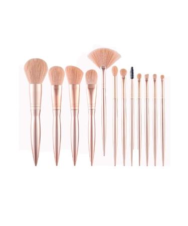 Makeup Brush 12 golden makeup brushes Professional premium synthetic luxury makeup brush kit With exquisite Foundation Brushes
