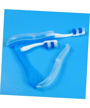 SEWOART Disposable Folding Toothbrush - Blue Travel Toothbrush for Camping & On-the-Go (1 Pack) - Buy Online on GoSupps.com