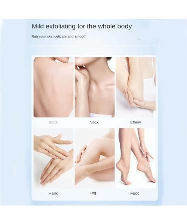FUSCOTO Rubbing Mud with Bath Sponge - Exfoliating Skin Cleansing Gel for Whitening & Brightening (Aloe) - Buy Online on GoSupps.com