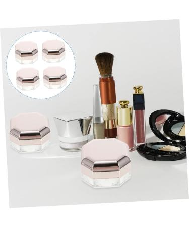 Healeved 12 Pcs Powder Box Cosmetic Powder Containers Empty Cream Jar Makeup Powder Sponge Golden Cover Abs 1 g (Pack of 1) Rose Goldx3pcs - Buy Online on GoSupps.com