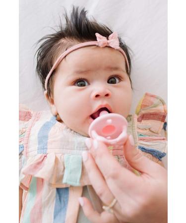 Itzy Ritzy Sweetie Soother Silicone Pacifiers (2 Pack) - Safe for 0+ Months, Cute Bow Design - Buy Online on GoSupps.com