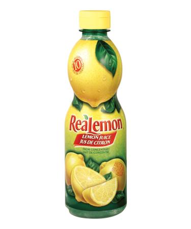 ReaLemon 100% Lemon Juice 440 mL per Unit Pack of 1 Citrus Lemon 440 ml (Pack of 1)