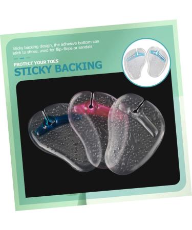 NOLITOY High Heel Cushion Inserts - 6 Pairs Palm Rest Gel Cushions for Women's Sandals & Flip-Flops - Toe Protectors & Comfort Pads - Blue 10x7cm - Buy Online on GoSupps.com