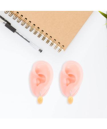 Shop Lalafina 2 Pairs Flexible Artificial Ear Models for Acupuncture & Seam Exercises - 3D Left Ear Protectors - Buy Online on GoSupps.com