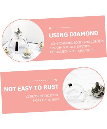 Healeved 1 Set Sponge Cosmetics Diamond Puffs Lovely Powder Puffs Travel Makeup Puffs Supple Powder Puffs Makeup Powder Puffs Compact Powder Puffs Makeup Accessories - Buy Online on GoSupps.com