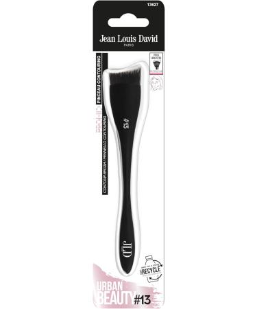 Jean Louis David Pro HD #13 Contouring Face Brush - Recycled Plastic - Vegan - Synthetic Bristles - Buy Online on GoSupps.com