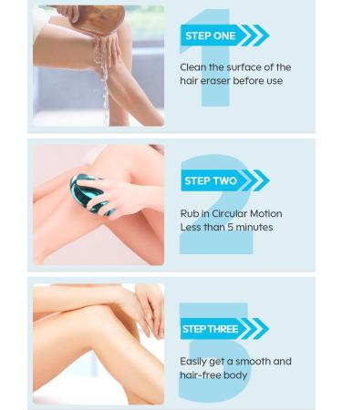 Nano Hair Remover Stone for Women & Men - Crystal Hair Remover Magic Tool for Fast & Easy Hair Removal on Body & Back - Buy Online on GoSupps.com
