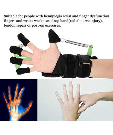 Finger Rehabilitation Trainer & Wrist Orthotic Exerciser for Hand Stroke Recovery | Hemiplegia Support & Functional Training - Buy Online on GoSupps.com