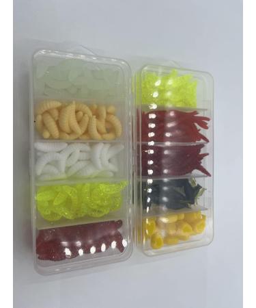 225 Pieces Premium Soft Plastic Worm Fishing Baits Set - High-Quality Trout & Angel Bait for International Shipping - Buy Online on GoSupps.com