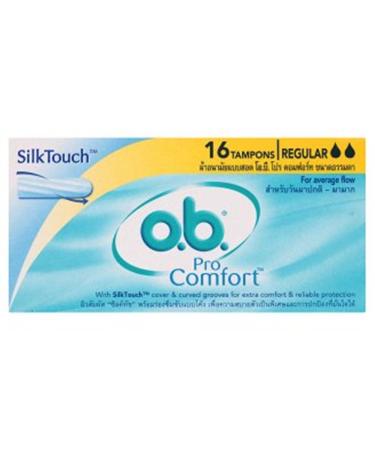 Sanitary Napkin O.b. Pro Comfort Regular 16 Tampons.