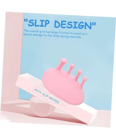 Healifty Toe Separators and Protectors - 4 Pairs TPR Pink Nail, Toe, and Thumb Protectors for Foot Valgus - Toe Stretchers and Adjusters - Buy Online on GoSupps.com